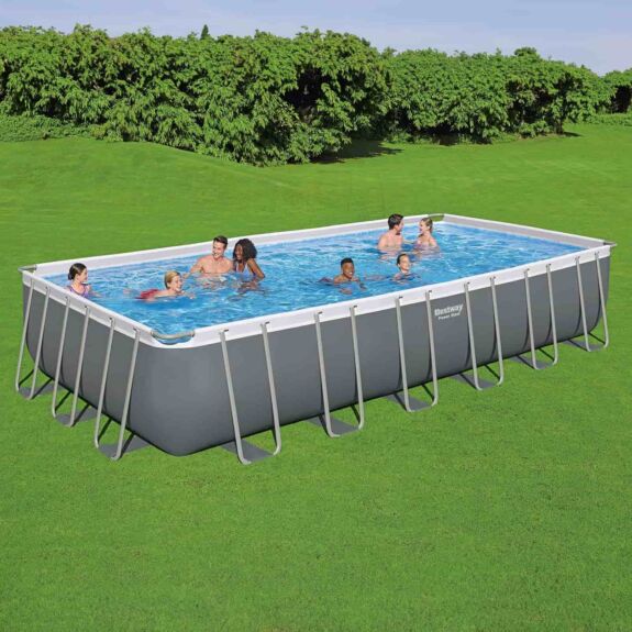 Piscina desmontable rectangular 7,32 x 3,66 x 1,32 m Bestway Power Steel