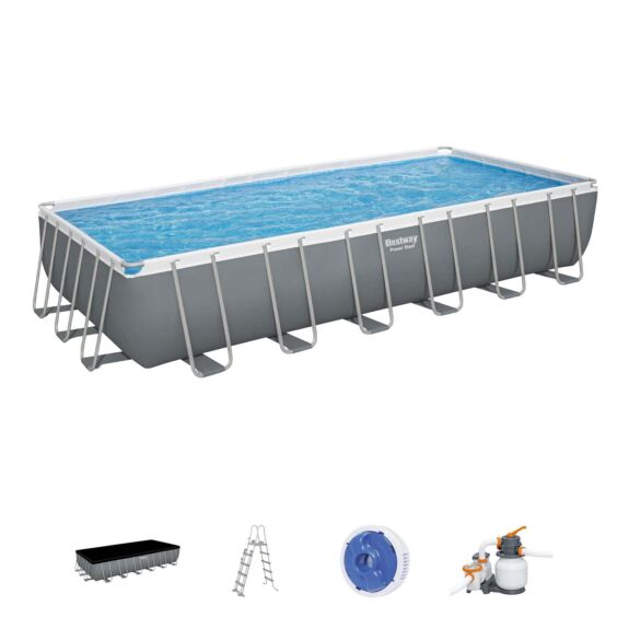 Piscina desmontable rectangular 7,32 x 3,66 x 1,32 m Bestway Power Steel