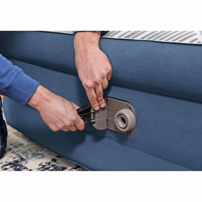 Colchón de aire doble medida Queen 2,03x1,52x46 cm bomba de aire incorporada Bestway Tritech