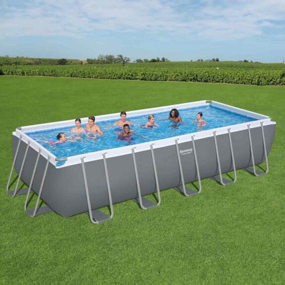 Piscina desmontable rectangular 6,40 x 2,74 x 1,32 m Bestway Power Steel