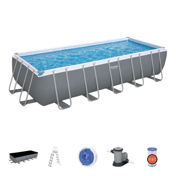 Piscina desmontable rectangular 6,40 x 2,74 x 1,32 m Bestway Power Steel