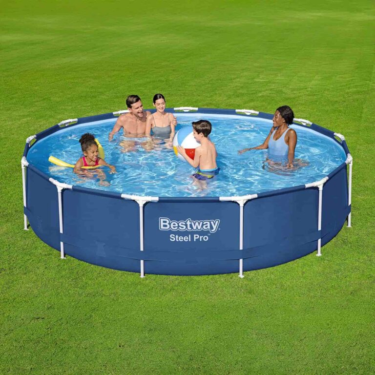 Piscina Steel Pro redonda (3,96 m x 84 cm) con depuradora