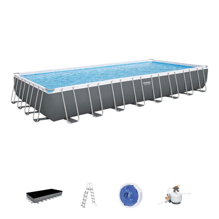 Piscina desmontable rectangular 9,56 x 4,88 x 1,32 m Bestway Power Steel