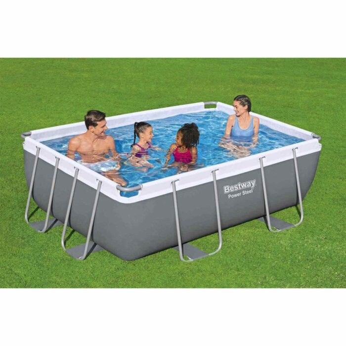 Piscina desmontable rectangular 2,82 x 1,96 m x 84 cm Bestway Power Steel