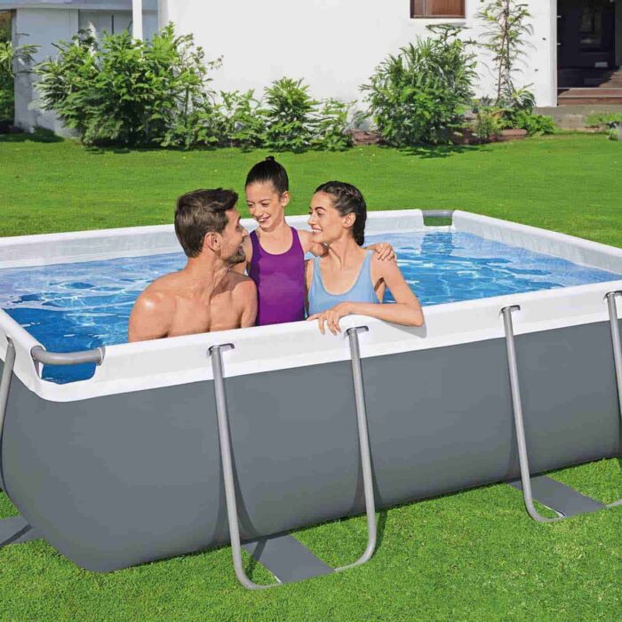 Piscina desmontable rectangular 2,82 x 1,96 m x 84 cm Bestway Power Steel