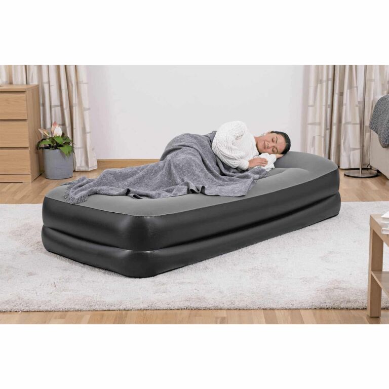 Colchón hinchable individual Bestway con bomba y almohada