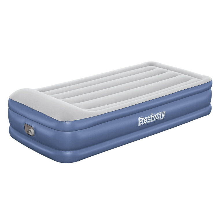 Colchón de aire doble 1,91 x 97 cm x 46 cm con bomba de aire integrada Bestway Tritech
