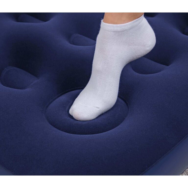 Colchón de aire individual 1,85 m x 76 cm x 28 cm con bomba de pie incorporada Bestway. Jr. Twin
