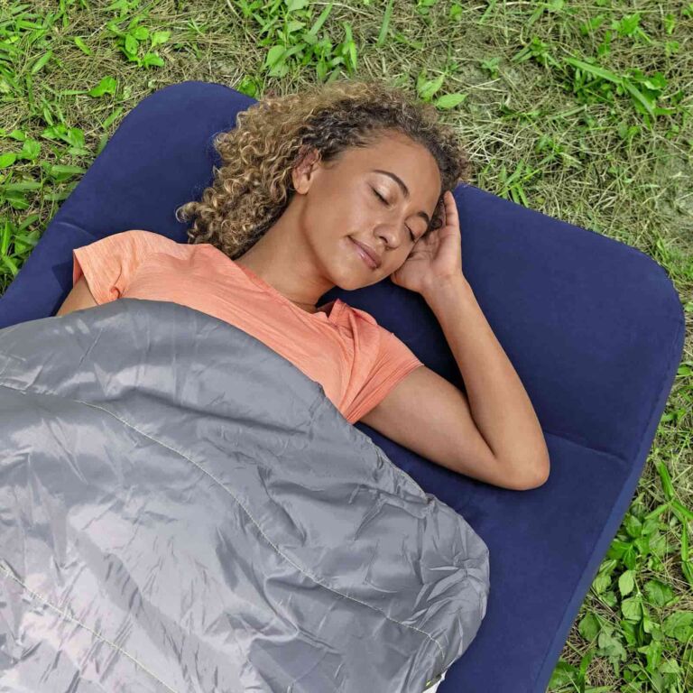 Colchón de aire individual 1,85 m x 76 cm x 28 cm con bomba de pie incorporada Bestway. Jr. Twin