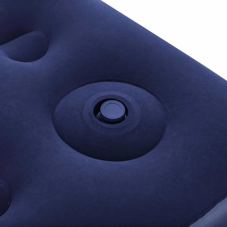 Colchón de aire 2,03 m x 1,52 m x 28 cm con bomba de pie incorporada Bestway. Queen