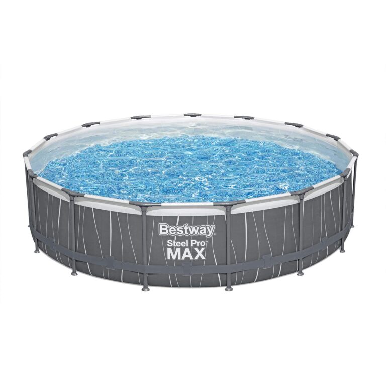 Piscina desmontable redonda con luz 4,57 x 1,07 m Bestway Steel Pro Max