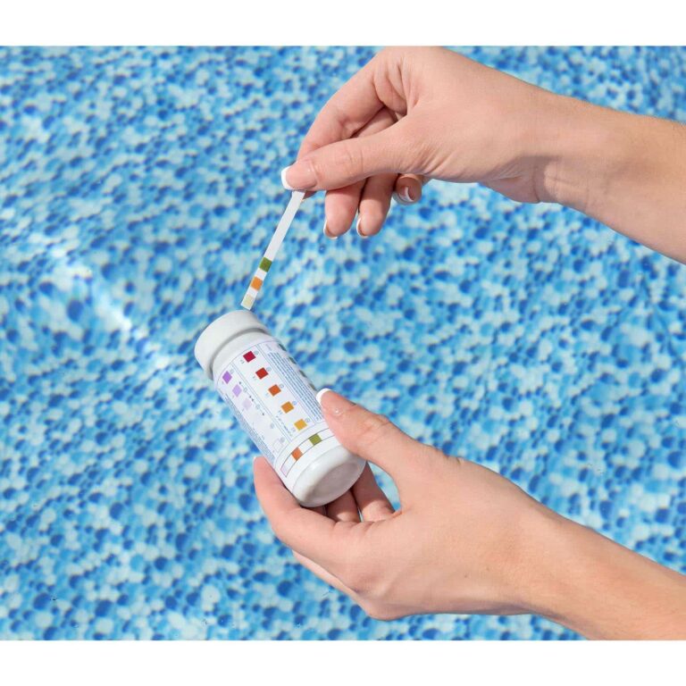 Tiras reactivas químicas 3 en 1 para piscinas y jacuzzis Bestway, paquete de 50