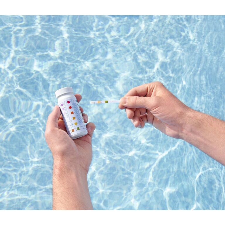 Tiras reactivas químicas 3 en 1 para piscinas y jacuzzis Bestway, paquete de 50