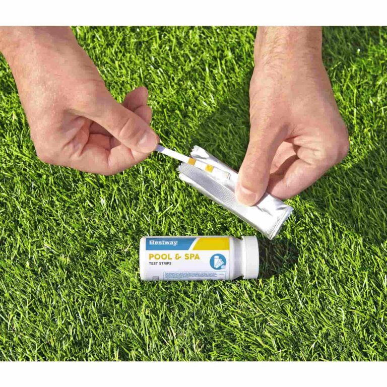 Tiras reactivas químicas 3 en 1 para piscinas y jacuzzis Bestway, paquete de 50