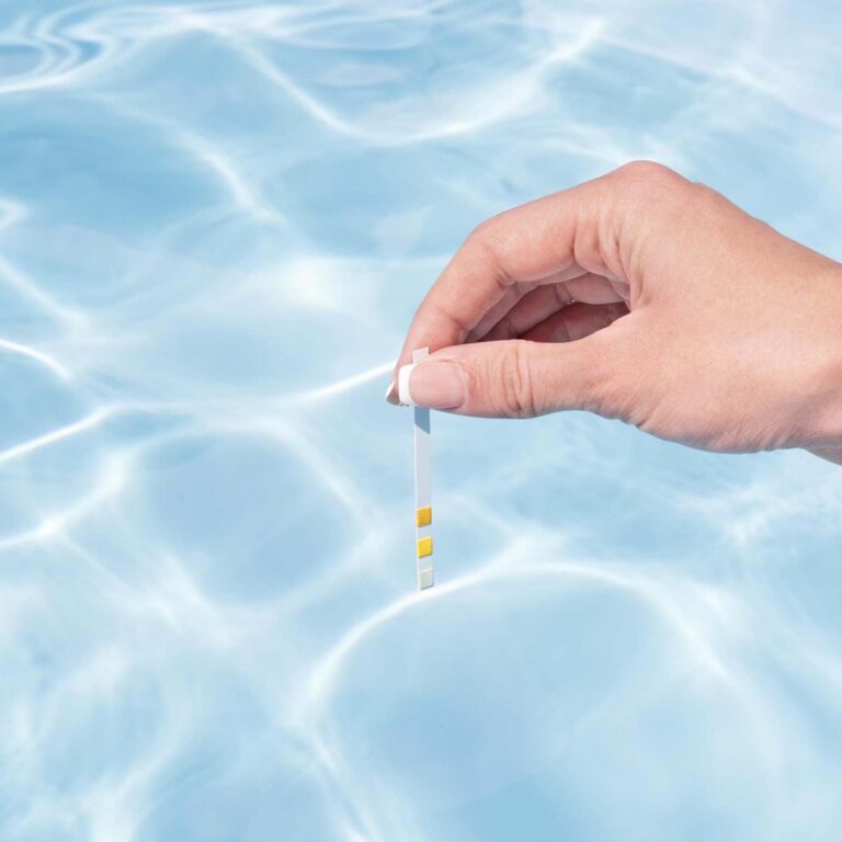 Tiras reactivas químicas 3 en 1 para piscinas y jacuzzis Bestway, paquete de 50