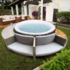 Spa exterior Bahamas con revestimiento 279x40x56 cm Full-surrounding