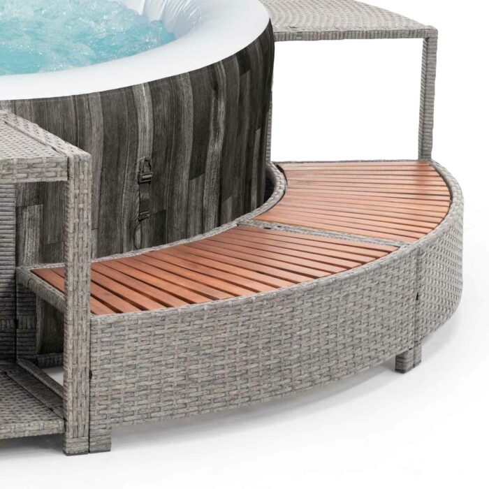 Spa exterior Bahamas con revestimiento 279x40x56 cm Full-surrounding