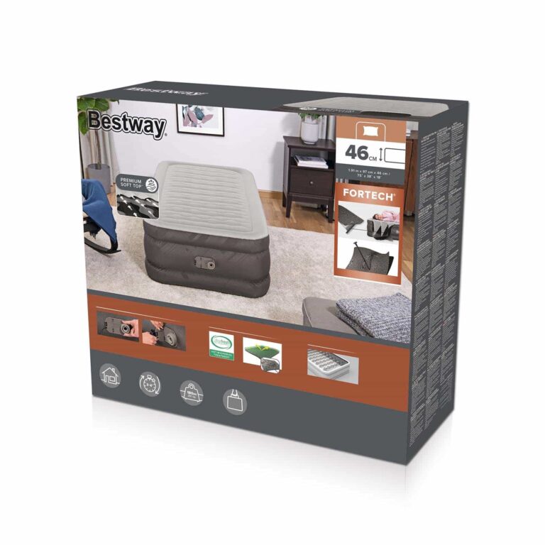 Colchón hinchable individual Fortech 191x97x46 cm