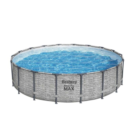 Set de piscina desmontable redonda Steel Pro Max de Bestway 549 x 122 cm