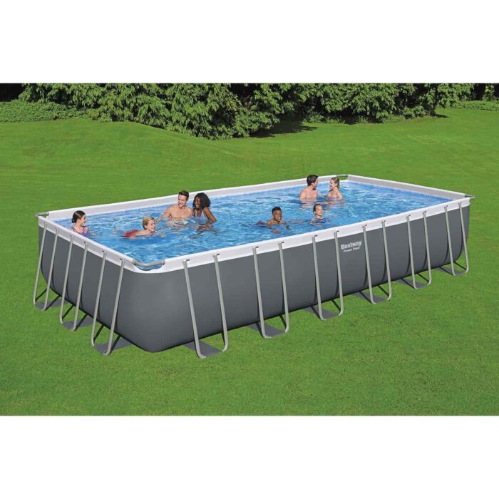 Pack piscina rectangular Power Steel Bestway (7,32 x 3,66 x 1,32 m)