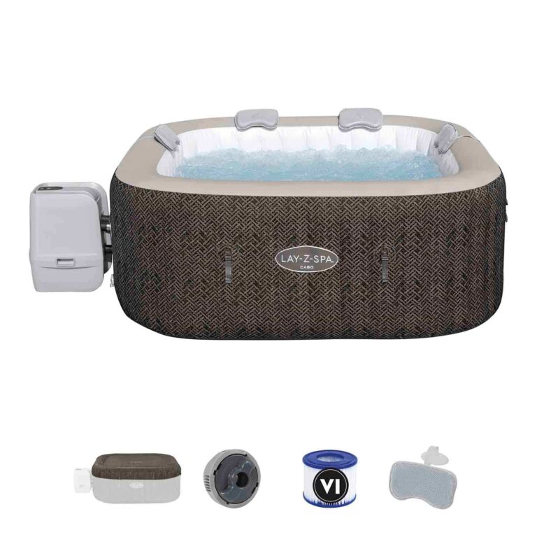 Spa de hidromasaje inflable para 4-6 personas Lay-Z-Spa Cabo Smart Luxe HydroJet