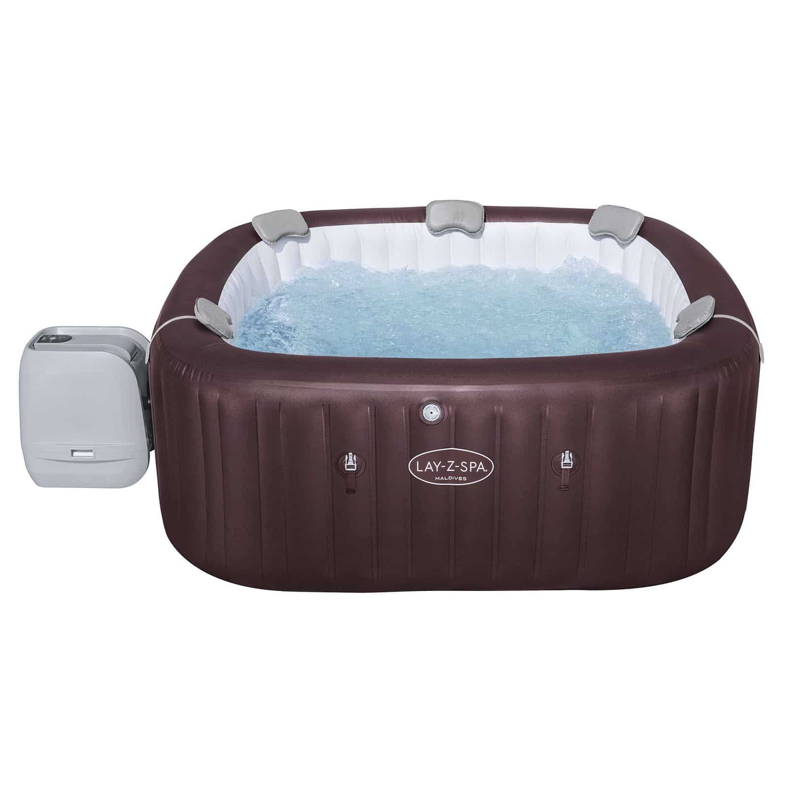 Spa de hidromasaje inflable para 5-7 personas Lay-Z-Spa Maldives Smart Luxe HydroJet Pro