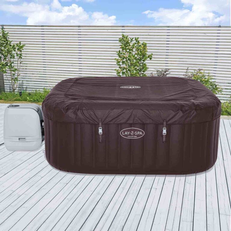 Spa de hidromasaje inflable para 5-7 personas Lay-Z-Spa Maldives Smart Luxe HydroJet Pro