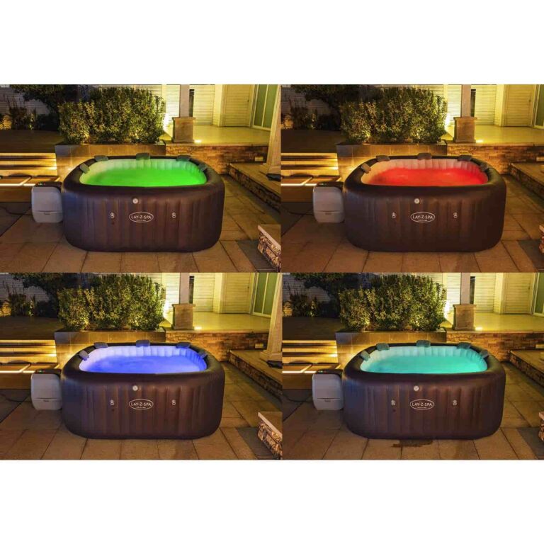 Spa de hidromasaje inflable para 5-7 personas Lay-Z-Spa Maldives Smart Luxe HydroJet Pro