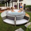 Spa exterior Zurich con recubrimiento 279x40x56 cm K2O Full