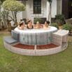 Spa exterior Fiji con recubrimiento 289x45x56 cm Half Surround