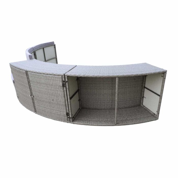 Kit Half Surround 306 con piscina Steel Pro Max 305 x 100 cm