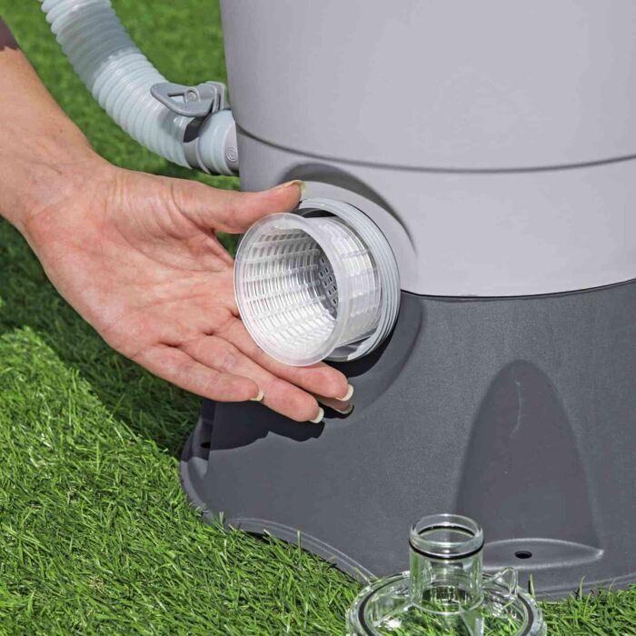 Depuradora de arena de 3.596 L para piscinas