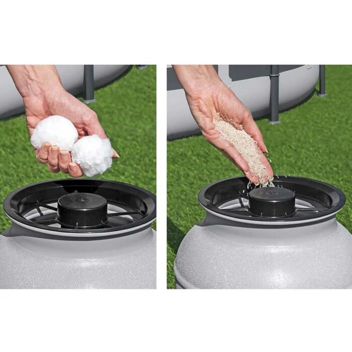 Depuradora de arena de 6.056 L conexión 38 mm