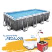 Pack piscina rectangular Power Steel 5,49 × 2,74 × 1,22 m + Kit de regalo