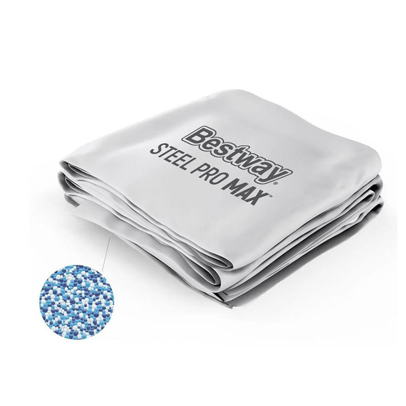 Liner gris claro piscina redonda Steel Pro MAX™ 366 x 100 cm