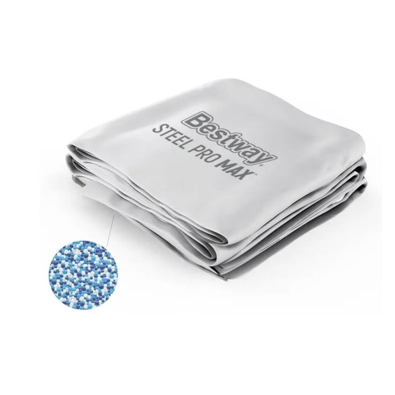 Liner gris claro piscina redonda Steel Pro MAX™ 366 x 122 cm