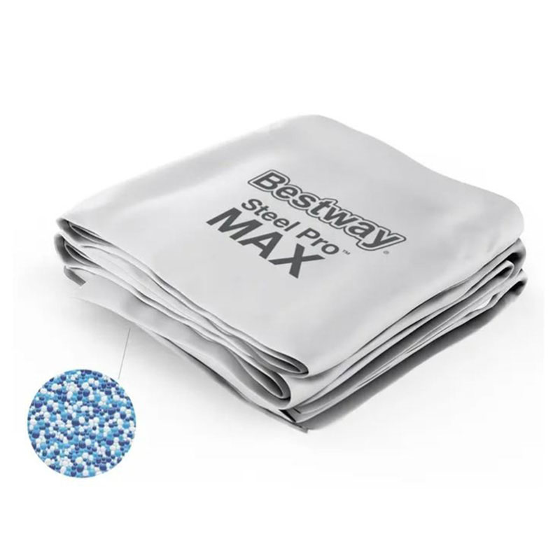 Liner gris claro piscina redonda Steel Pro MAX™ 457 x 107 cm