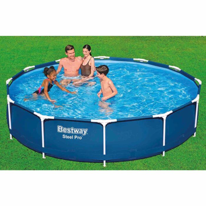 Piscina desmontable redonda Steel Pro MAX 3,66 m x 76 cm Piscina desmontable redonda Steel Pro MAX 3,66 m x 76 cm