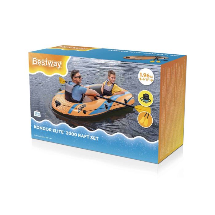 Barca hinchable Kondor Elite™ 2000 de 1,96m x 1,06m