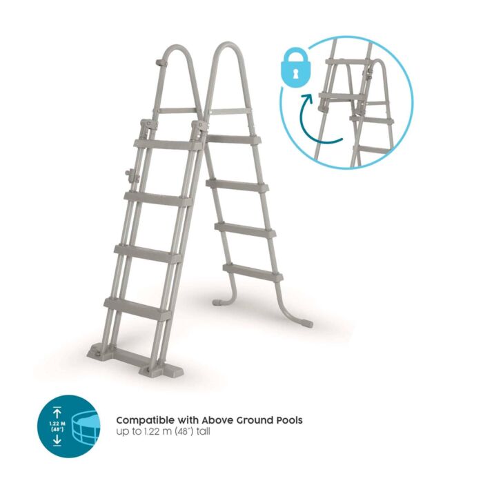 Escalera para piscinas Flip & Lock 1,22 m