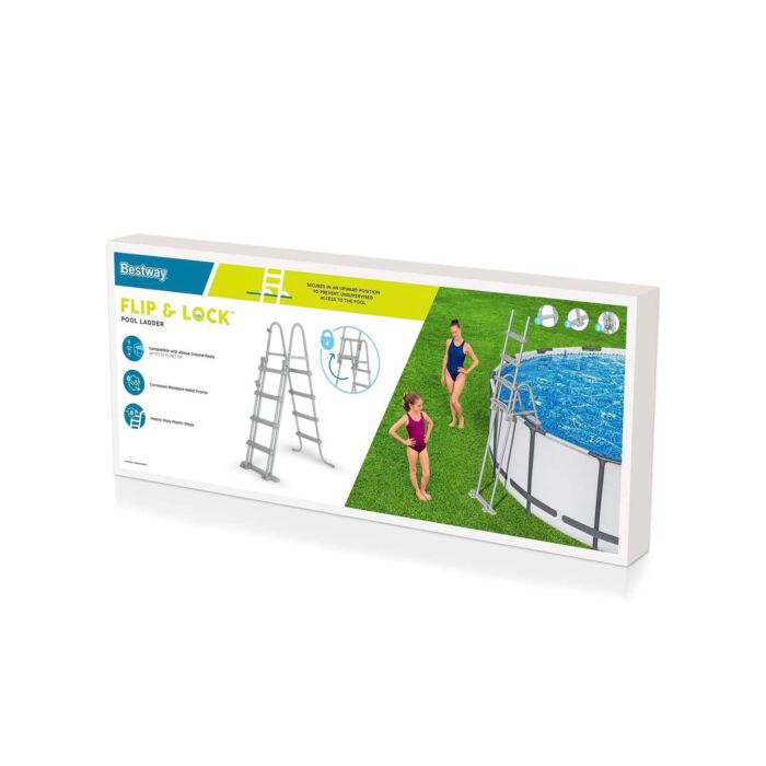 Escalera para piscinas Flip & Lock 1,22 m