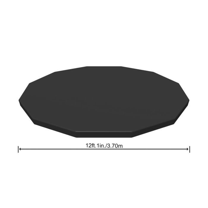 Cubierta piscina desmontable redonda de 3,66m