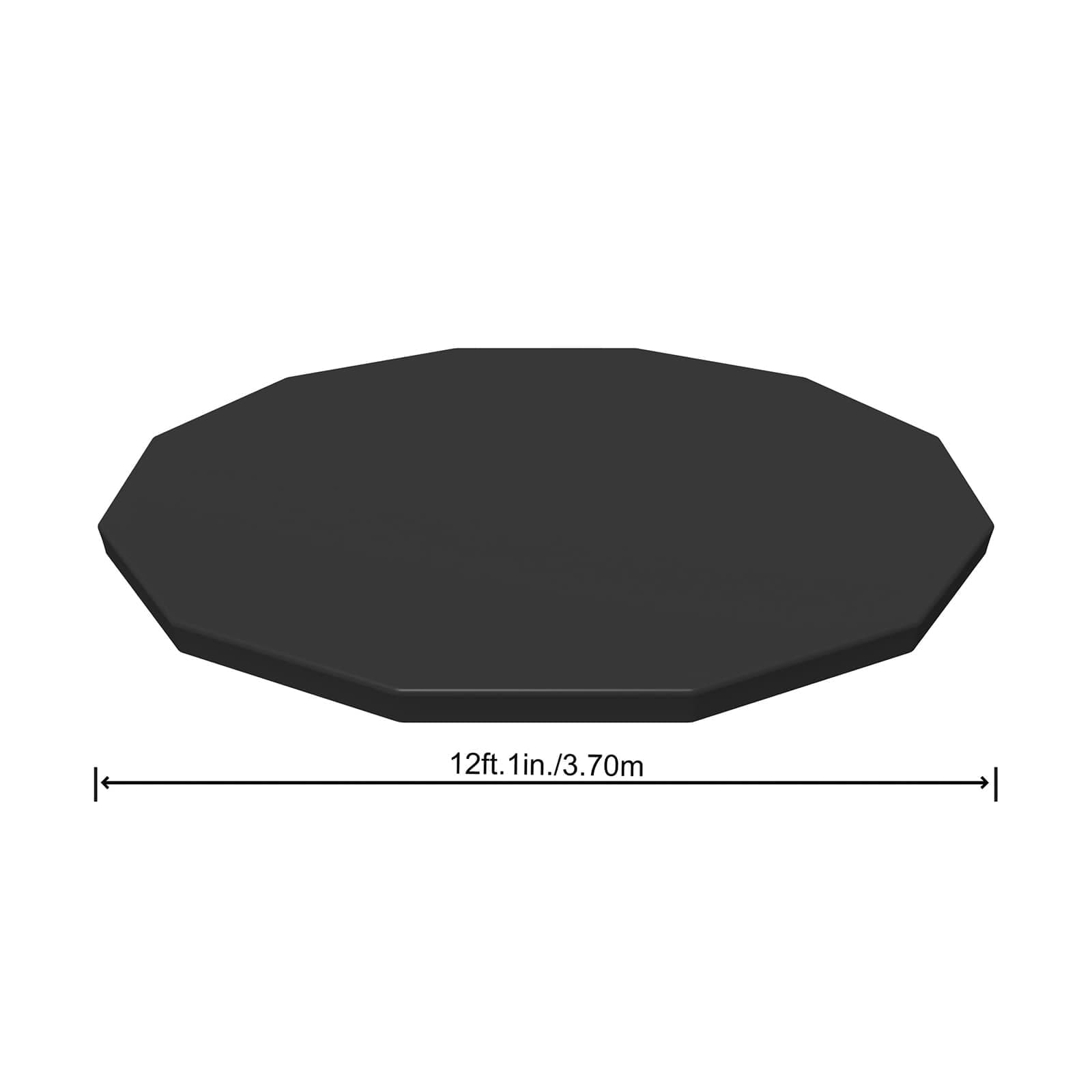 Cubierta piscina desmontable redonda de 3,66m