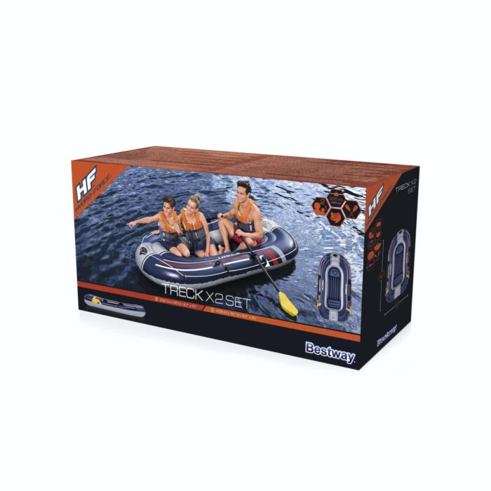 Barca hinchable Hydro-Force Treck X2 de 2,55m