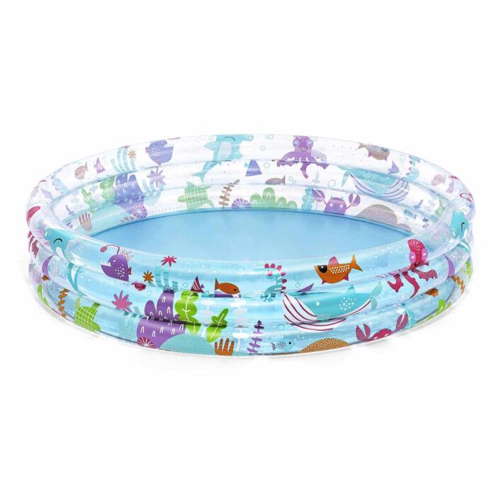 Piscina hinchable Deep Dive con 3 anillos 1,52m x 30cm