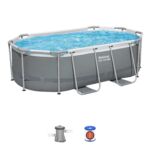 Piscina desmontable ovalada Steel Pro MAX 3,05m x 2,00m x 84 cm Piscina desmontable ovalada Steel Pro MAX 3,05m x 2,00m x 84 cm