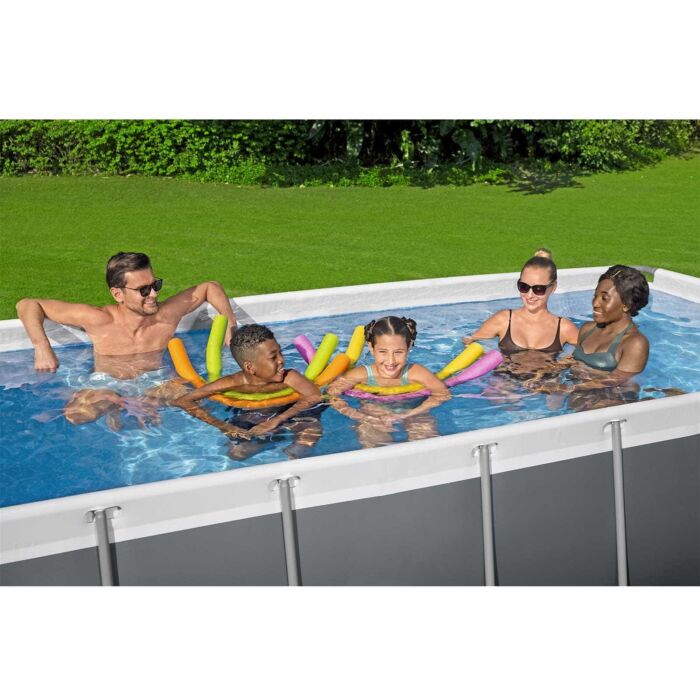 Piscina desmontable rectangular DEPURADORA ARENA Steel Pro MAX 4,04m x 2,01m x 1m