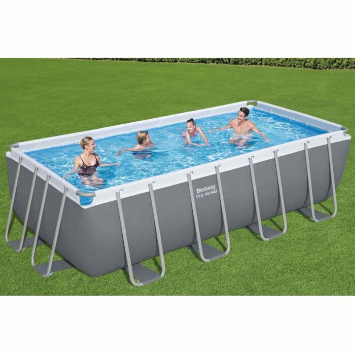 Piscina desmontable rectangular DEPURADORA ARENA 4,88m x 2,44m x 1,22m