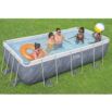 Piscina desmontable piedra con vetas DEPURADORA CARTUCHO 4,04m x 2,01m x 1m