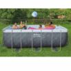 Piscina desmontable rectangular DEPURADORA CARTUCHO Steel Pro MAX 4,12m x 2,01m x 1,22m